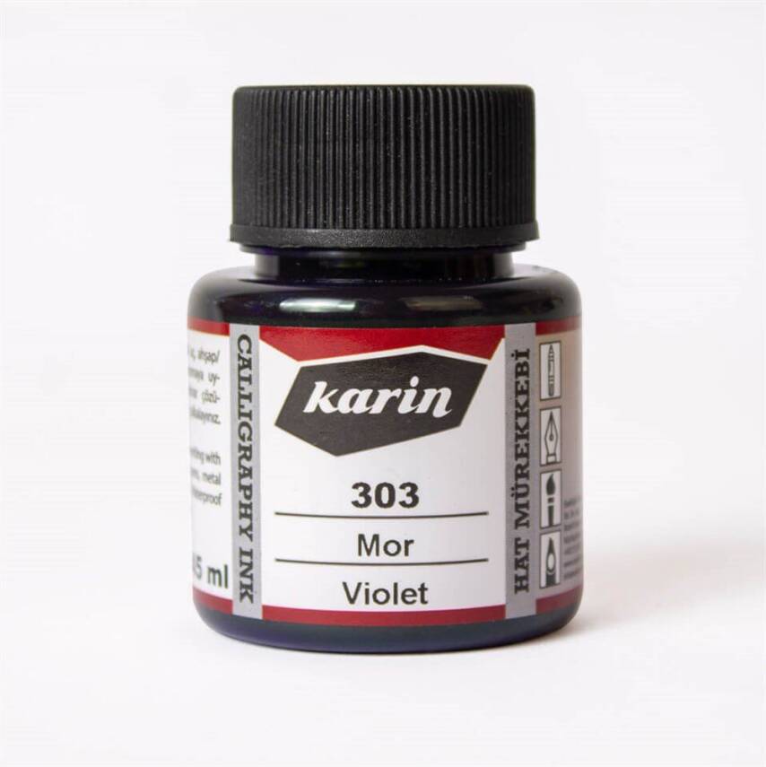 Karin Calligraphy Ink 303 Purple 45 ml - 2