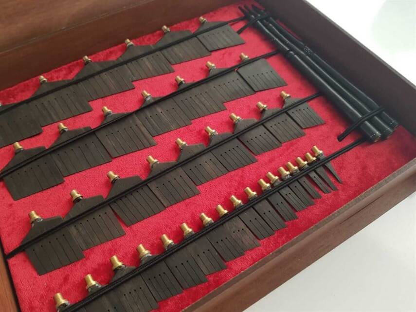 Karin Celi Kalem Set Abanoz Ağacı Büyük Boy (2 mm-40 mm) - 1