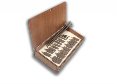 Karin Celi Kalem Set Abanoz Ağacı Orta Boy (1 mm-20 mm) - 1