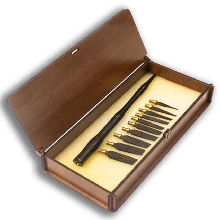 Karin Celi Pencil Set Ebony Wood Small Size (1 mm-10 mm) - 1