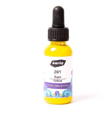 Karin Easy Marbling Paint 201 Yellow 30 cc