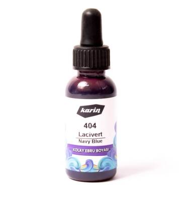 Karin Easy Marbling Paint 404 Navy Blue 30 cc