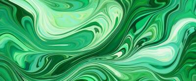Karin Easy Marbling Paint 503 Green 30 cc