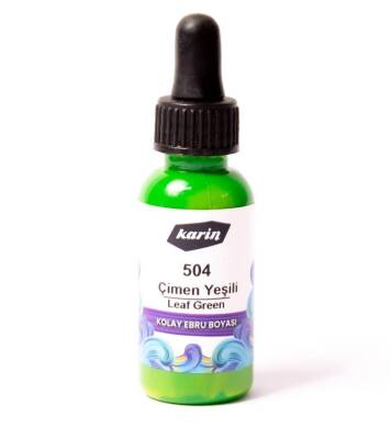Karin Easy Marbling Paint 504 Grass Green 30 cc