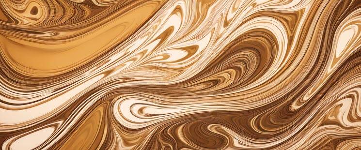 Karin Easy Marbling Paint 603 Brown 30 cc - 3