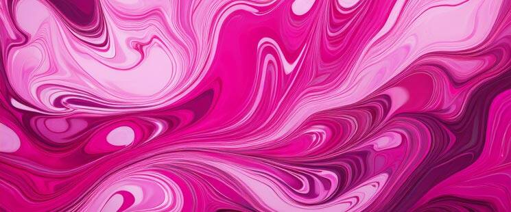Karin Easy Marbling Paint 809 Magenta 30 cc - 3