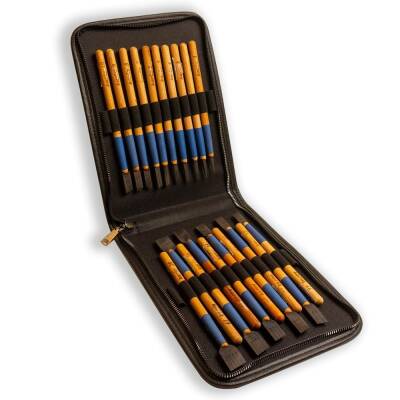 Karin Ebony Wood Pencil Set with Bag (1 mm - 20 mm)