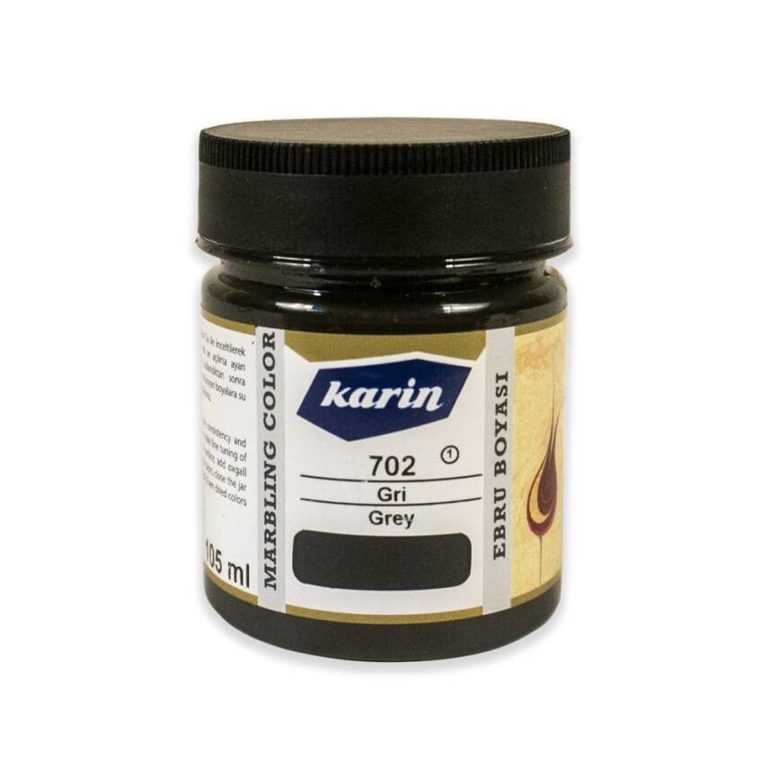 Karin Ebru Boyası 702 Gri 105 ml - 1