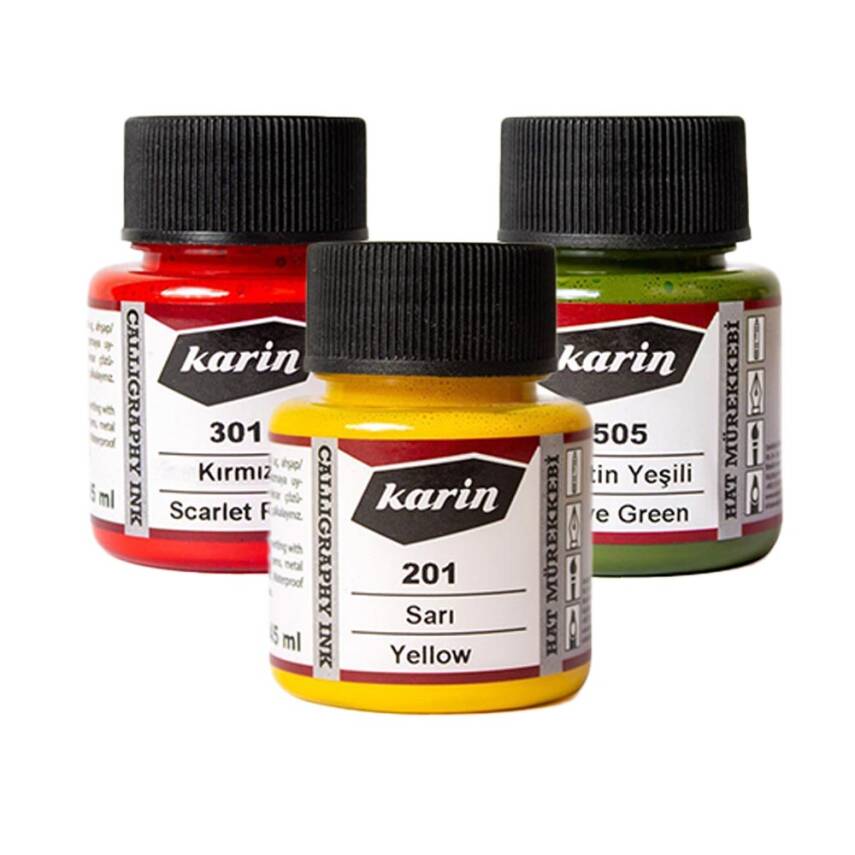 Karin Geleneksel Hat Mürekkebi 45 ml - 1