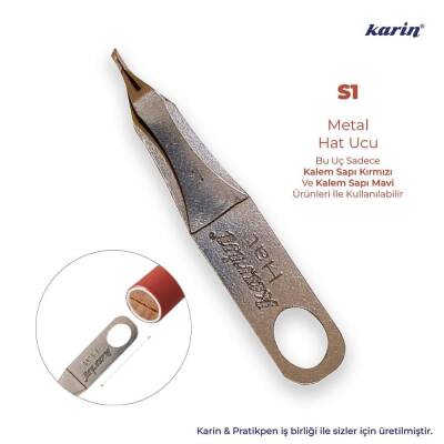 Karin Hat Metal Kalem Ucu S1 1 mm