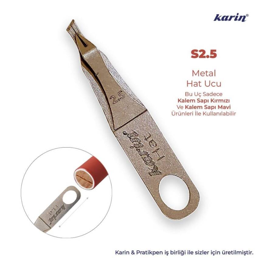 Karin Hat Metal Kalem Ucu S2.5 2.5 mm - 1