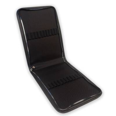 Karin Imitation Leather Pen Holder / Brush Holder Narrow Spaced & 24 Pieces - 2