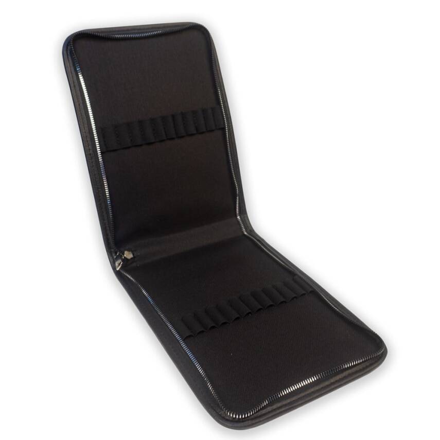 Karin Imitation Leather Pen Holder / Brush Holder Narrow Spaced & 24 Pieces - 2