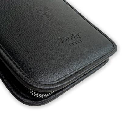 Karin Imitation Leather Pen Holder / Brush Holder Narrow Spaced & 24 Pieces - 3