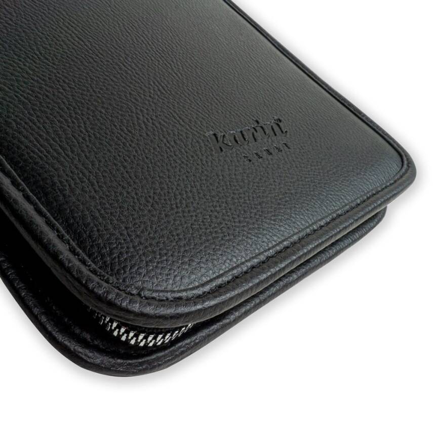 Karin Imitation Leather Pen Holder / Brush Holder Narrow Spaced & 24 Pieces - 3