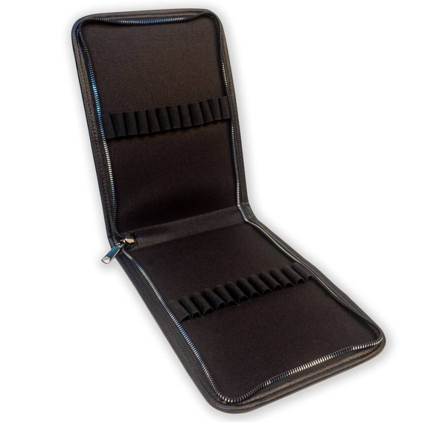 Karin Imitation Leather Pen Holder / Brush Holder Wide Spaced & 24 Pieces - 2