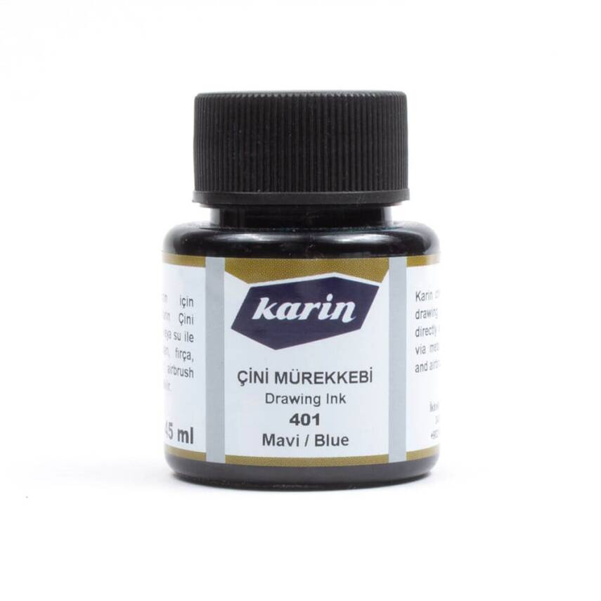 Karin India Ink Blue 45 ml - 1