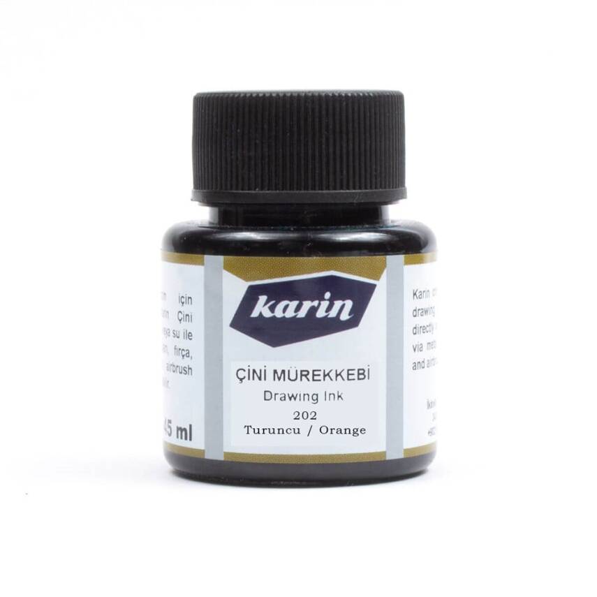 Karin India Ink Orange 45 ml - 1