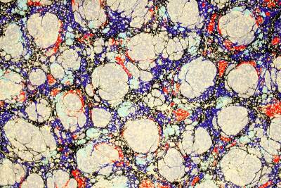 Karin Iranian Marbled Paper 50X70 - 4