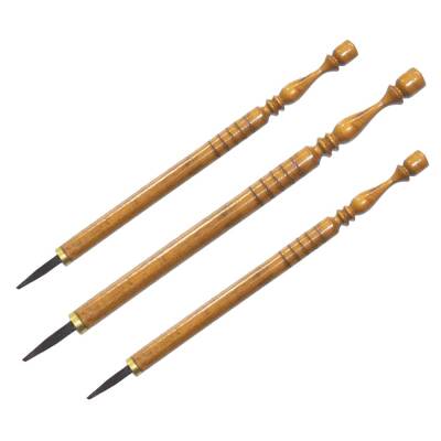 Karin Java Pen with Handmade Holder