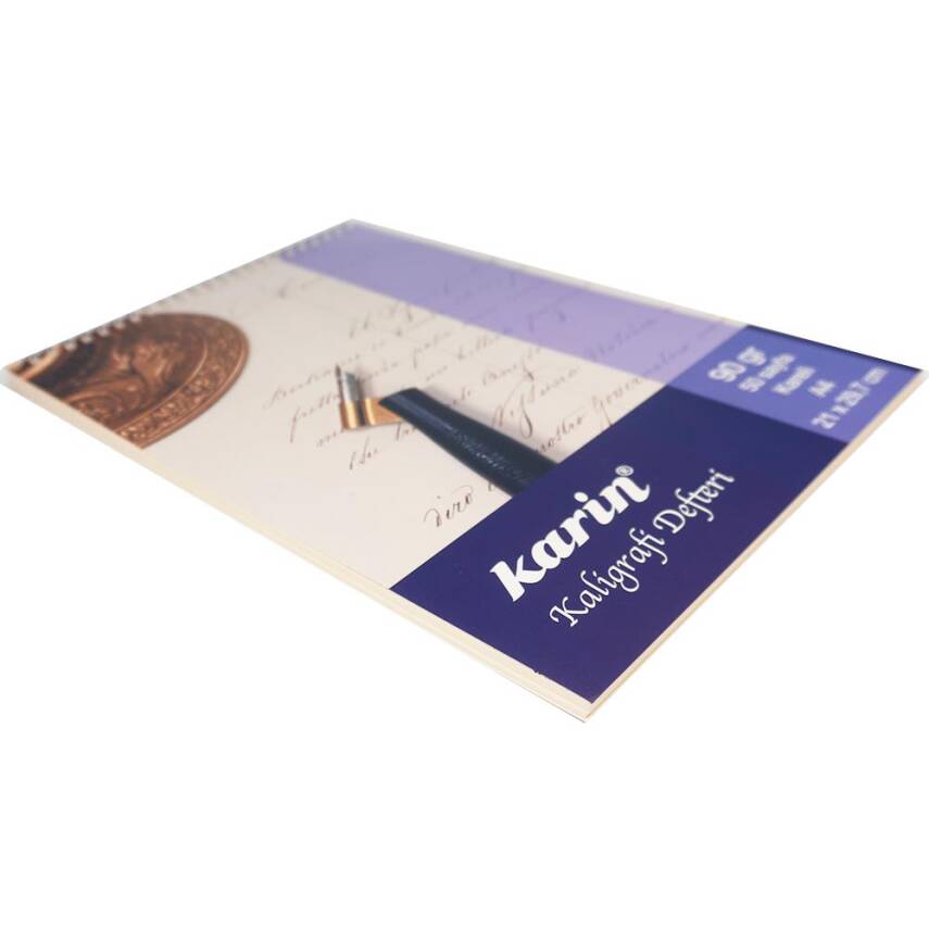 Karin Kaligrafi Defteri Kareli A4 90 gr 50 yp. - 8