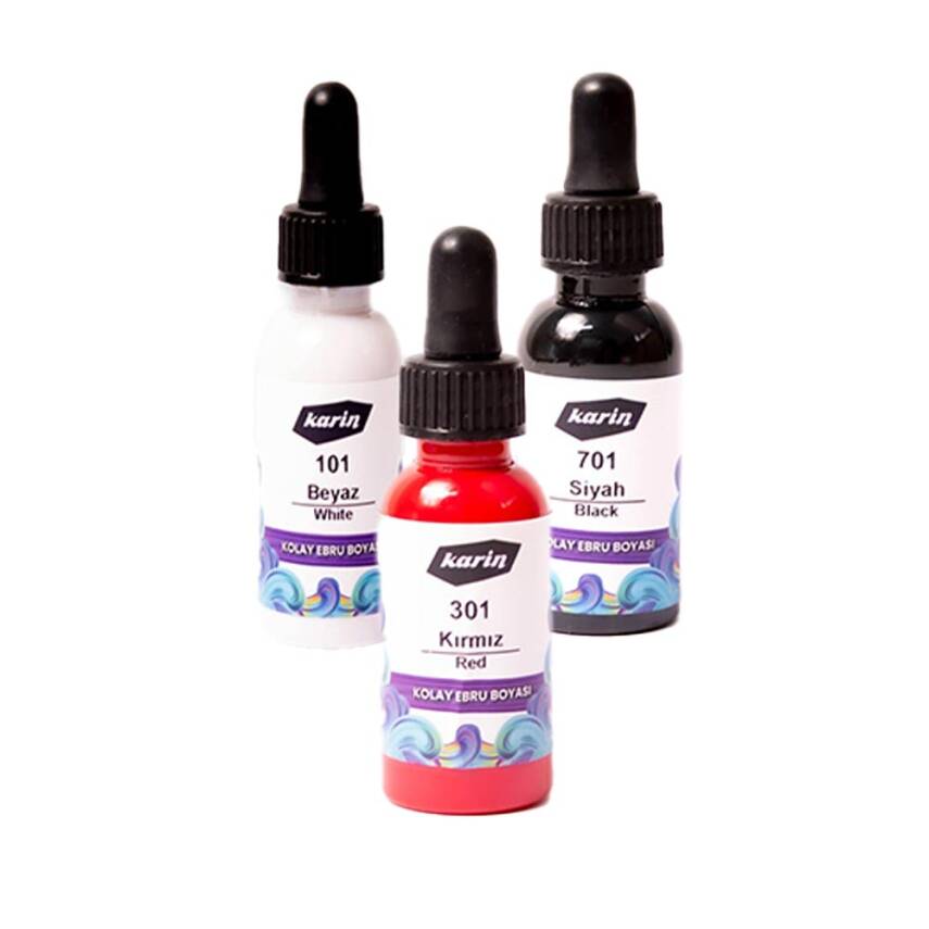 Karin Kolay Ebru Boyası 30 ml - 1