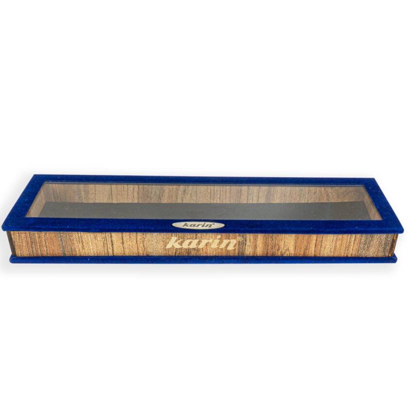 Karin Lüks Kalem / Fırça Kutusu Lacivert - 1