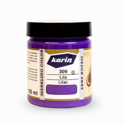 Karin Marbling Paint 309 Lilac 105 ml (1)