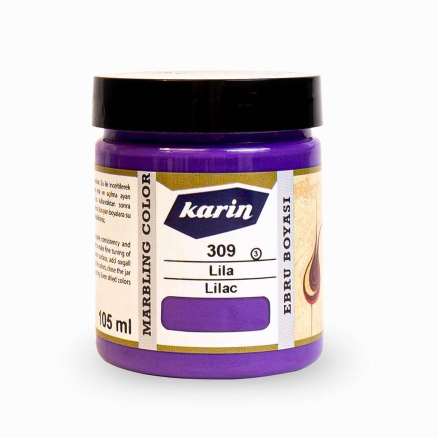 Karin Marbling Paint 309 Lilac 105 ml - 2