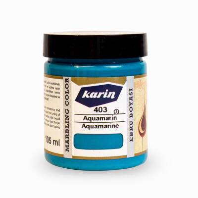 Karin Marbling Paint 403 Aquamarine 105 ml