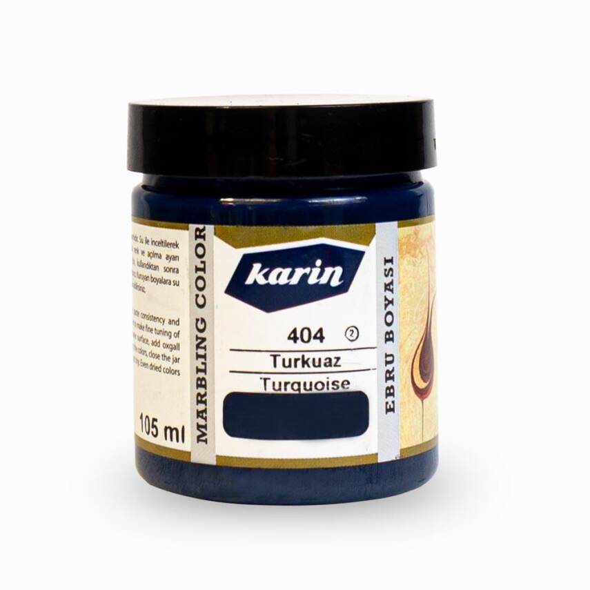 Karin Marbling Paint 404 Turquoise 105 ml - 2