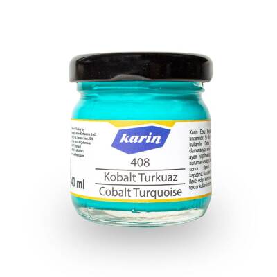 Karin Marbling Paint 408 Cobalt Turquoise 40 ml