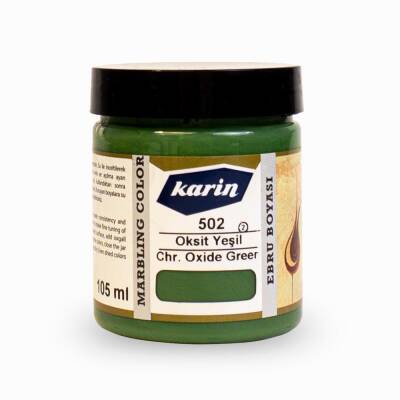 Karin Marbling Paint 502 Oxide Green 105 ml