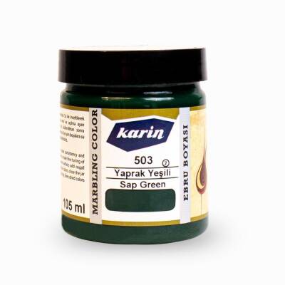 Karin Marbling Paint 503 Leaf Green 105 ml