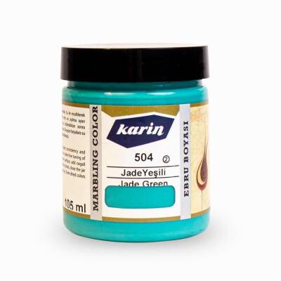 Karin Marbling Paint 504 Jade Green 105 ml