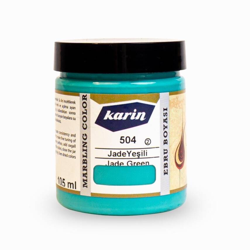 Karin Marbling Paint 504 Jade Green 105 ml - 1