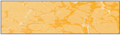 Karin Marbling Paint 601 Oxide Yellow 105 ml
