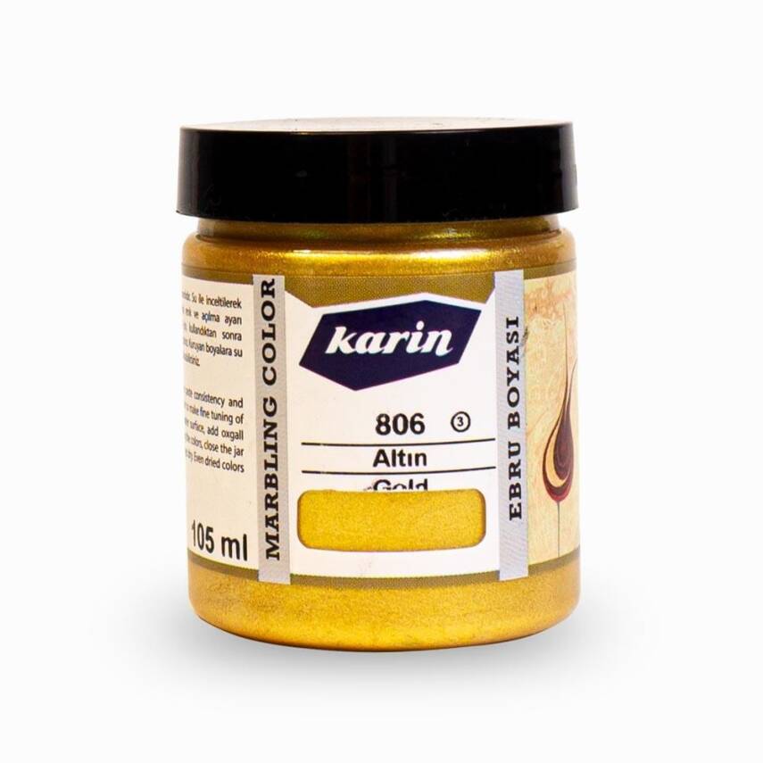 Karin Marbling Paint 806 Gold 105 ml - 2