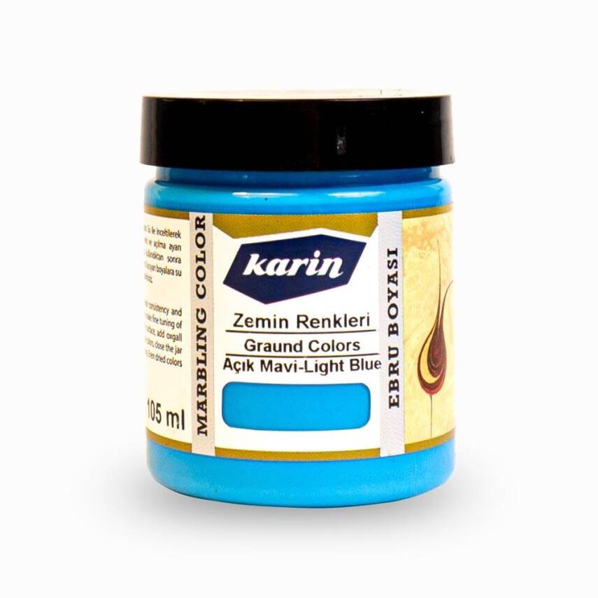 Karin Marbling Paint 902 Ground Colors - Light Blue 105 ml - 2