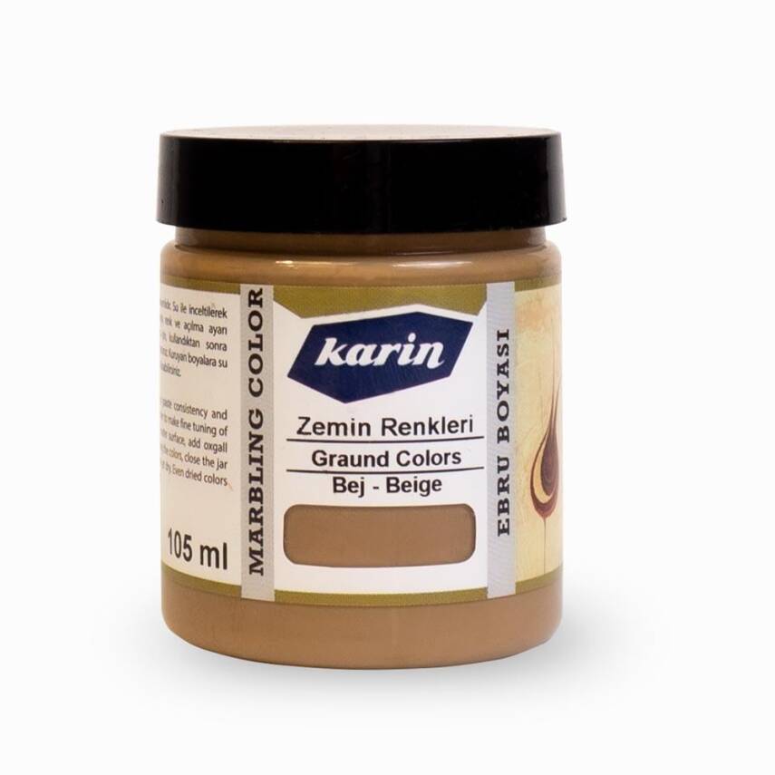 Karin Marbling Paint 904 Ground Colors - Beige 105 ml - 2