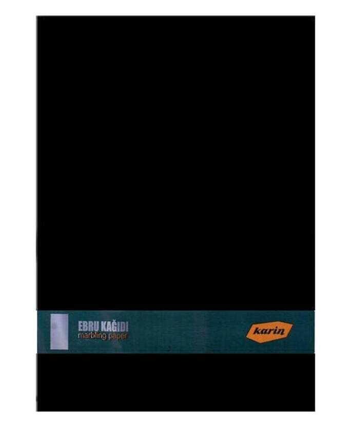 Karin Marbling Paper Black 20-pack 35x50 cm 100 Gr. - 1
