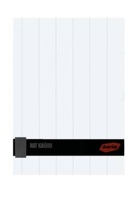 Karin Matt Coated Paper Striped (80 Sheets)