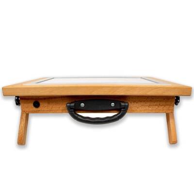 Karin Natural Beech High Illuminated LED Sketch and Drawing Table A3 - 4