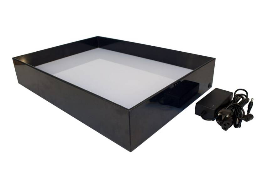 Karin Plexiglass Marbling Seminar Show Tray 35X50 Cm - 1