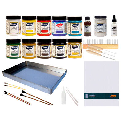 Karin Professional Marbling Set 25x35 cm