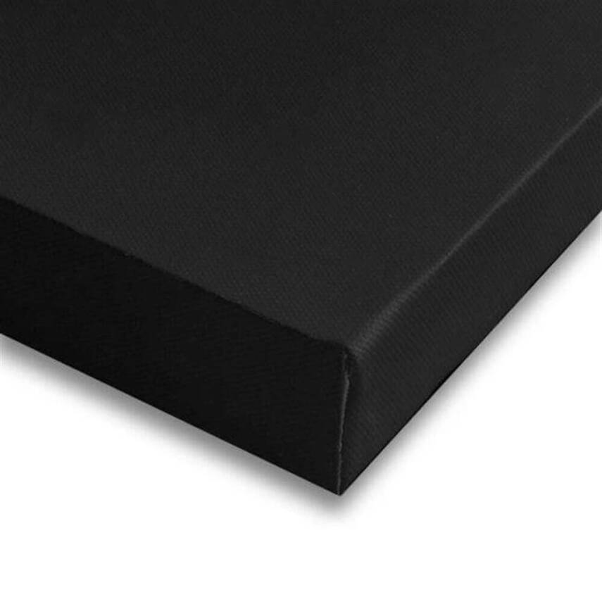 Karin Profesyonel Siyah Tuval 2,5 cm Şase 30x30cm - 1