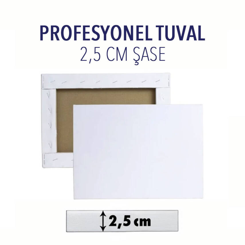Karin Profesyonel Tuval 2,5 cm Şase - 1