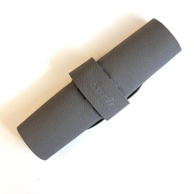 Karin Roll Leather Pen Holder Gray 10 Pieces - 2