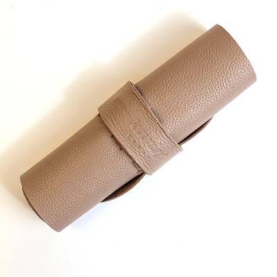 Karin Roll Leather Pen Holder Light Brown 10 Pieces - 2