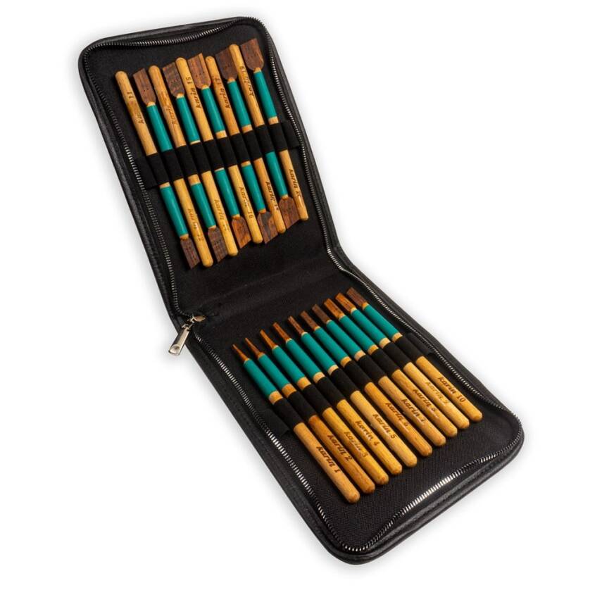 Karin Snakewood Pencil Set with Bag (1 mm - 20 mm) - 1